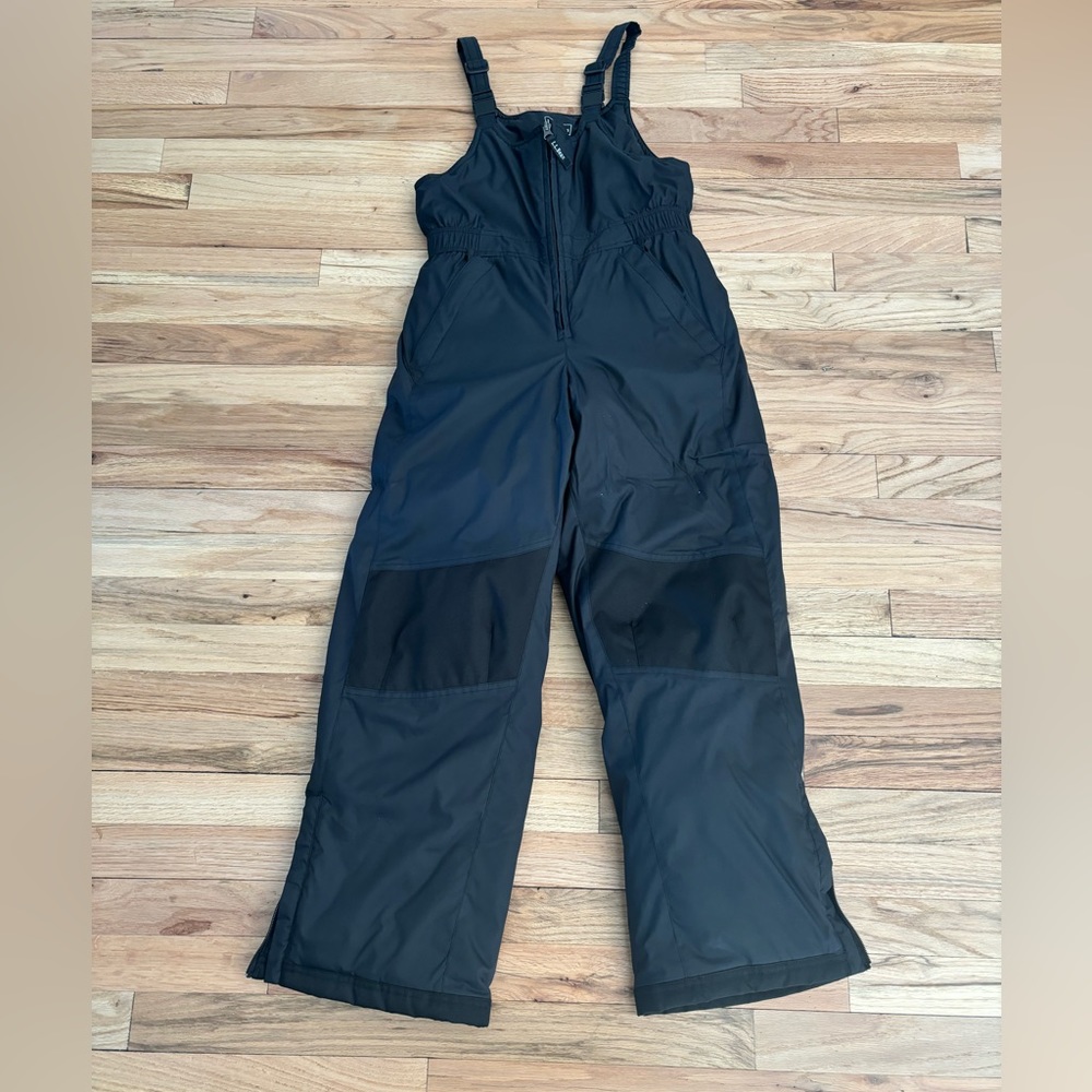 LL Bean Kids Cold Buster Bib Ski Snow Pants Overalls